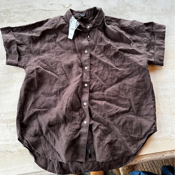 J.Crew Baird McNutt‎ Irish Linen Shirt. BNWT. Size M. Sold out. - Picture 4 of 10